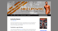 Desktop Screenshot of mikelipowski.com
